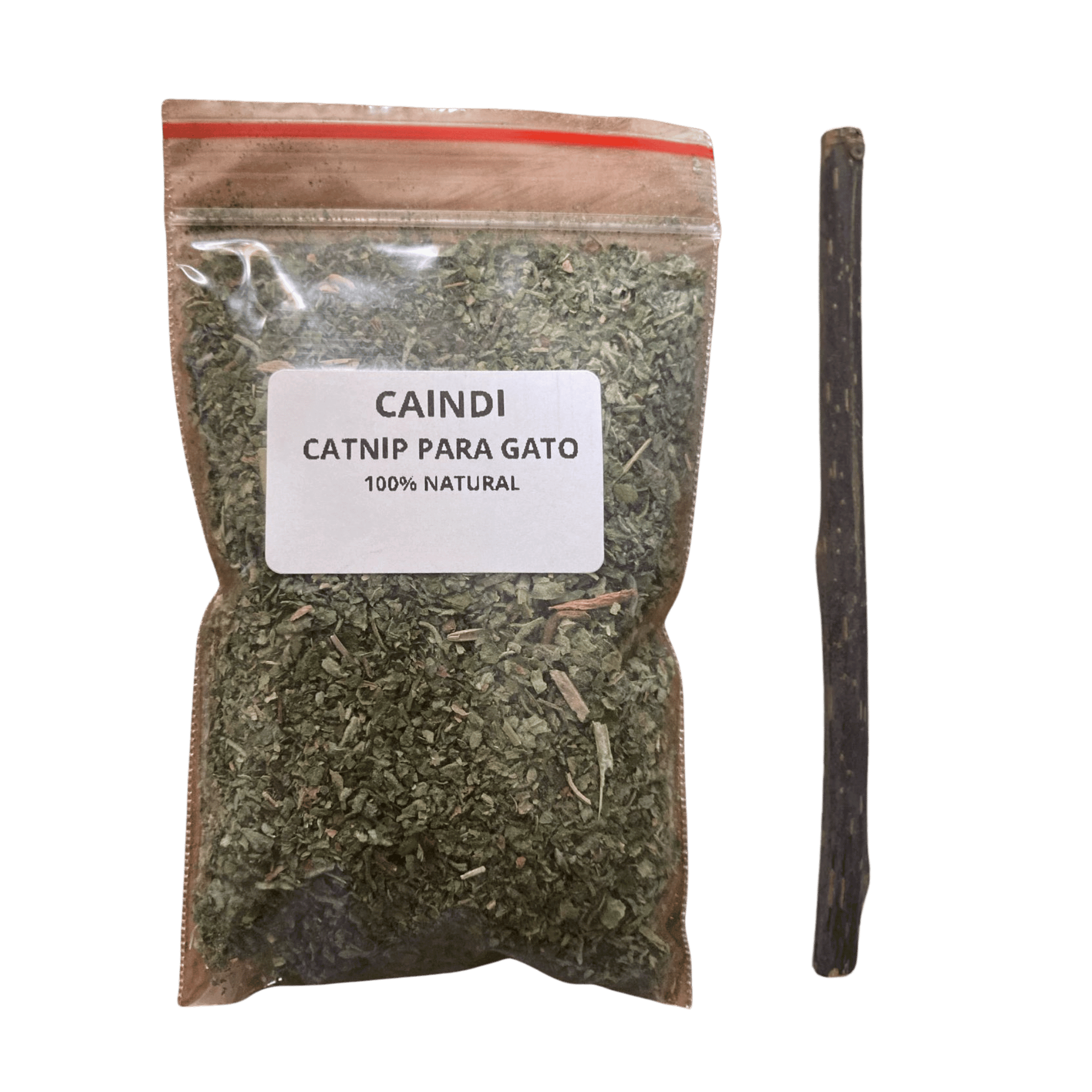 Kit 10 Pacotinhos Catnip Premium Caindi + 1 Palito Matatabi Orgânico Natural Alta Eficácia Rende Muito (Cópia)