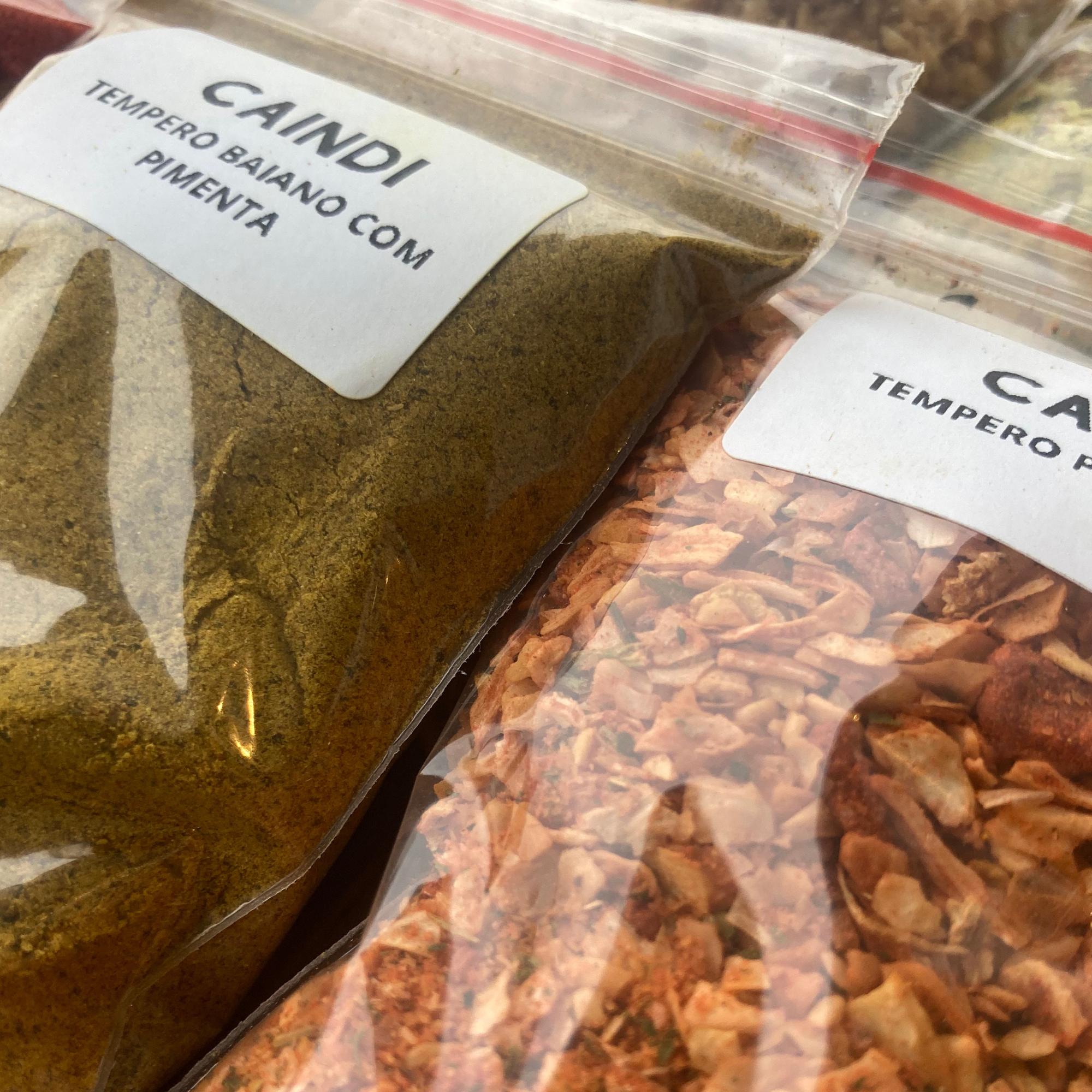 Kit 30 Temperos Caindi Condimentos Especiarias Gourmet Premium Rende Muito Embalagem Vedada