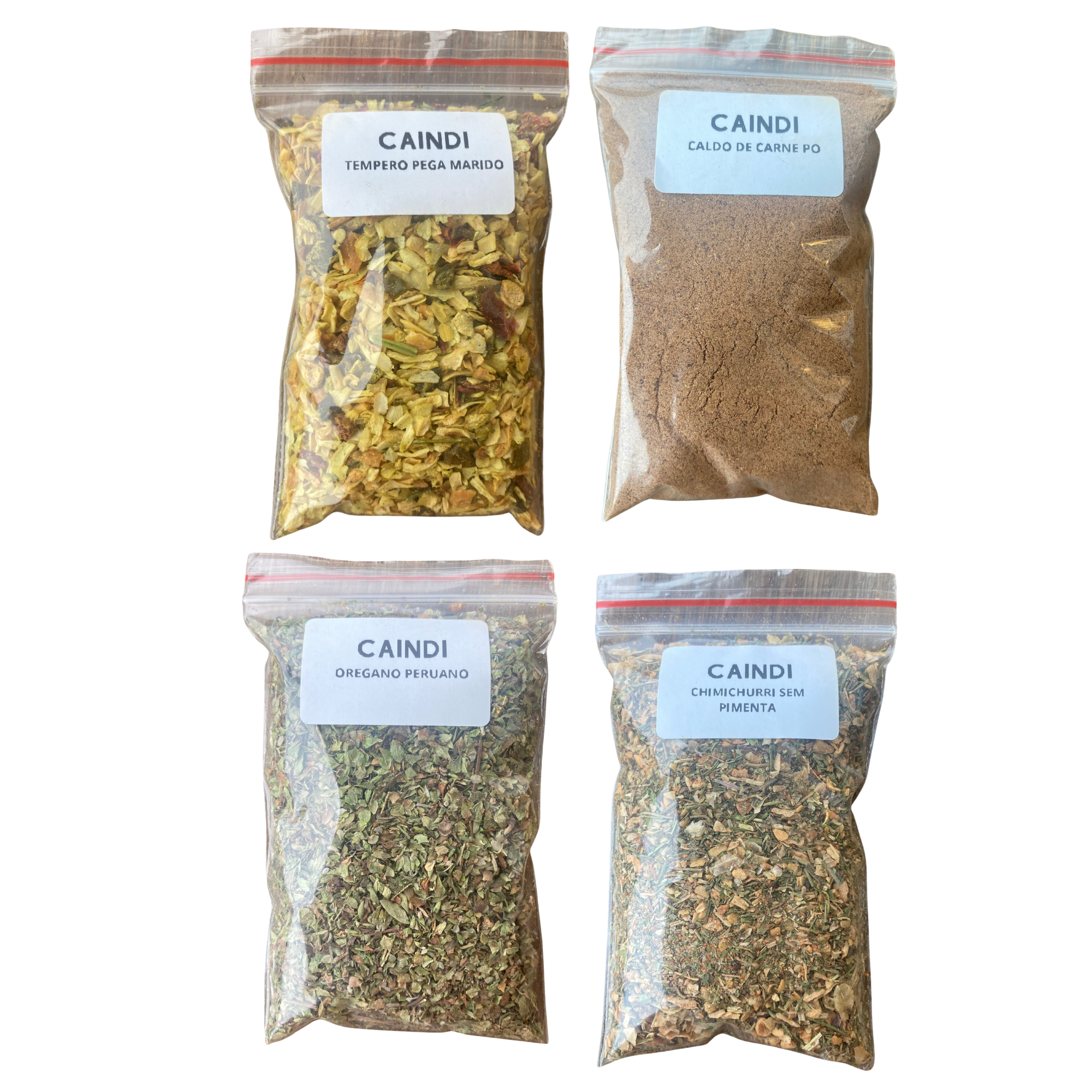 Kit 30 Temperos Caindi Condimentos Especiarias Gourmet Premium Rende Muito Embalagem Vedada (Cópia)